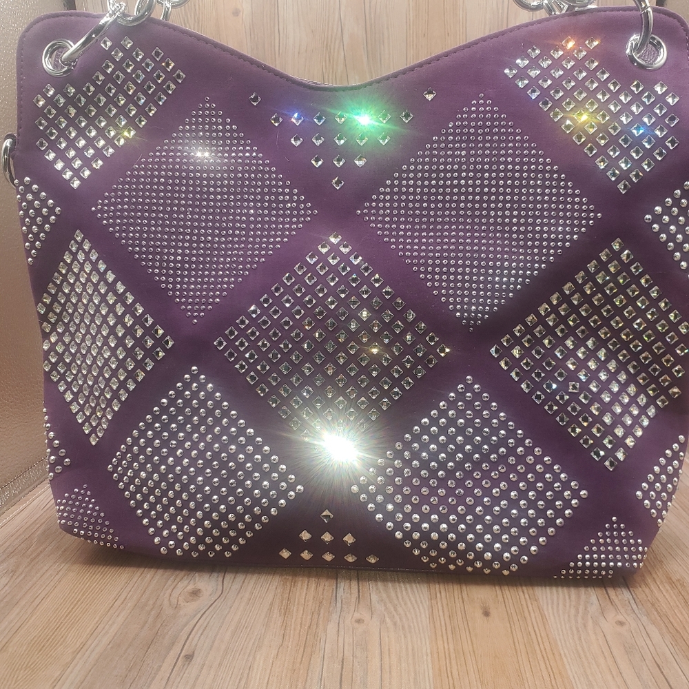 Bedazzled Tall Tote